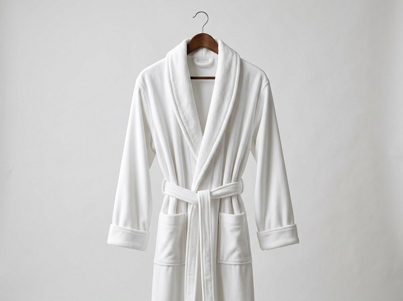 Royal Lüks Kadife Kimono Otel Bornozu